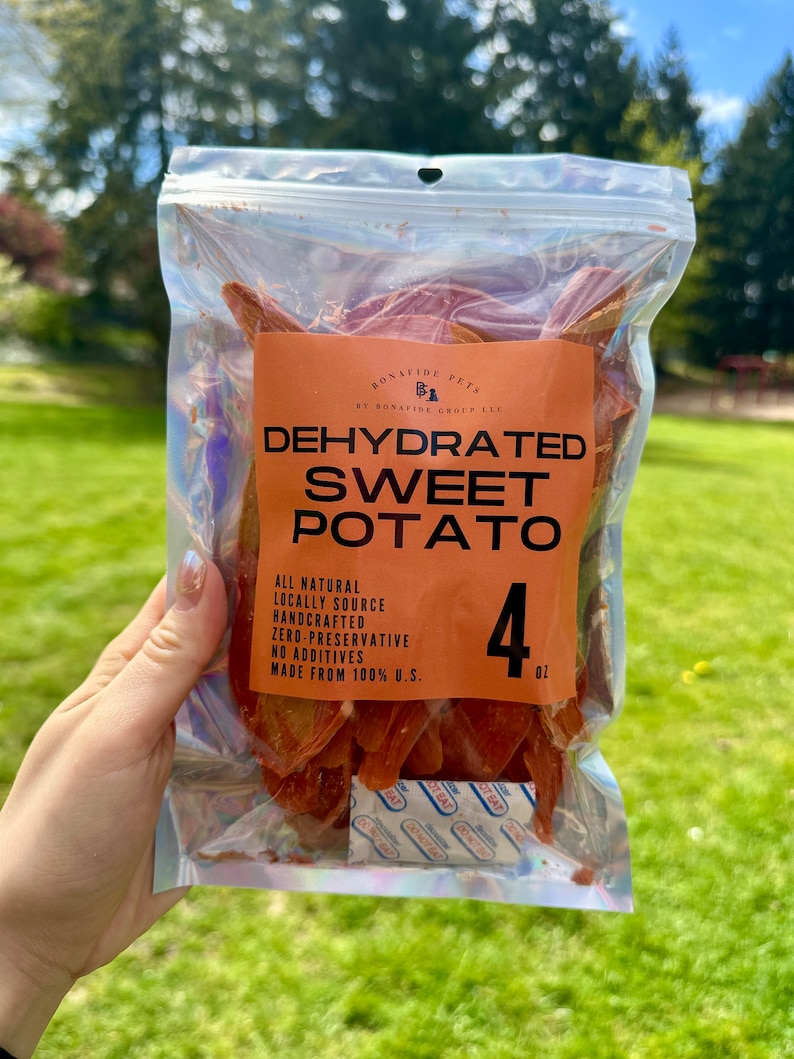 Dehydrated Sweet Potato — original Bonafide Pets Etsy photograph 1