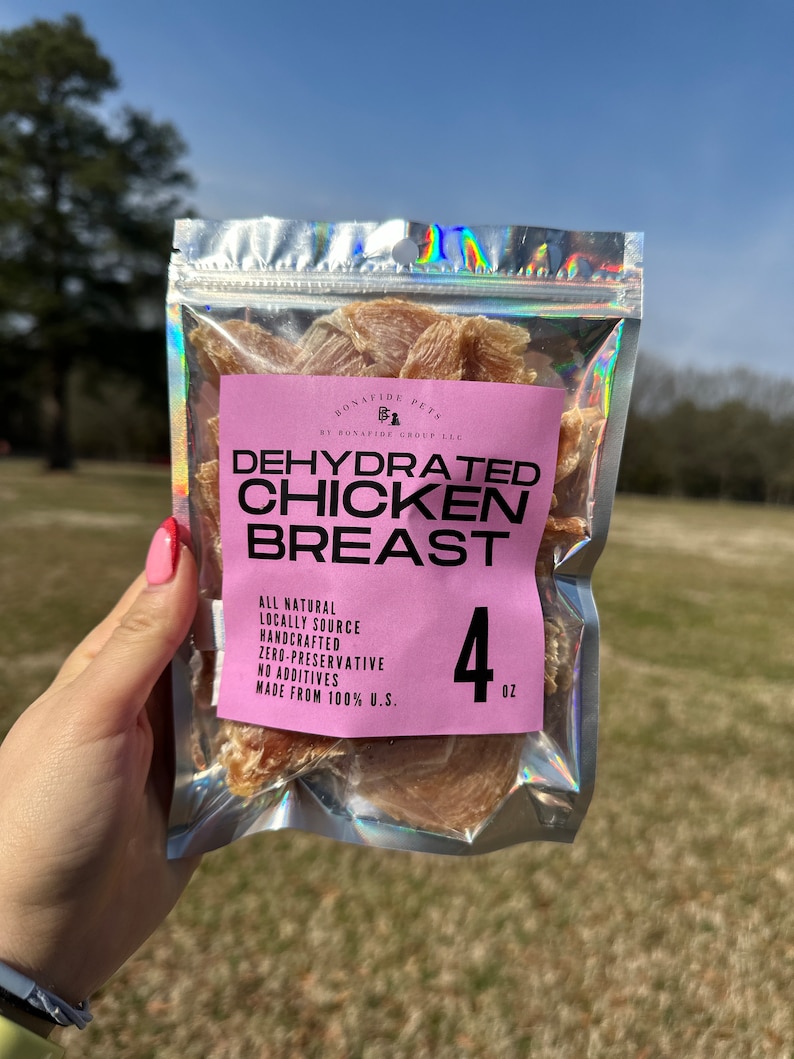 Dehydrated Chicken Breast — original Bonafide Pets Etsy photograph 1